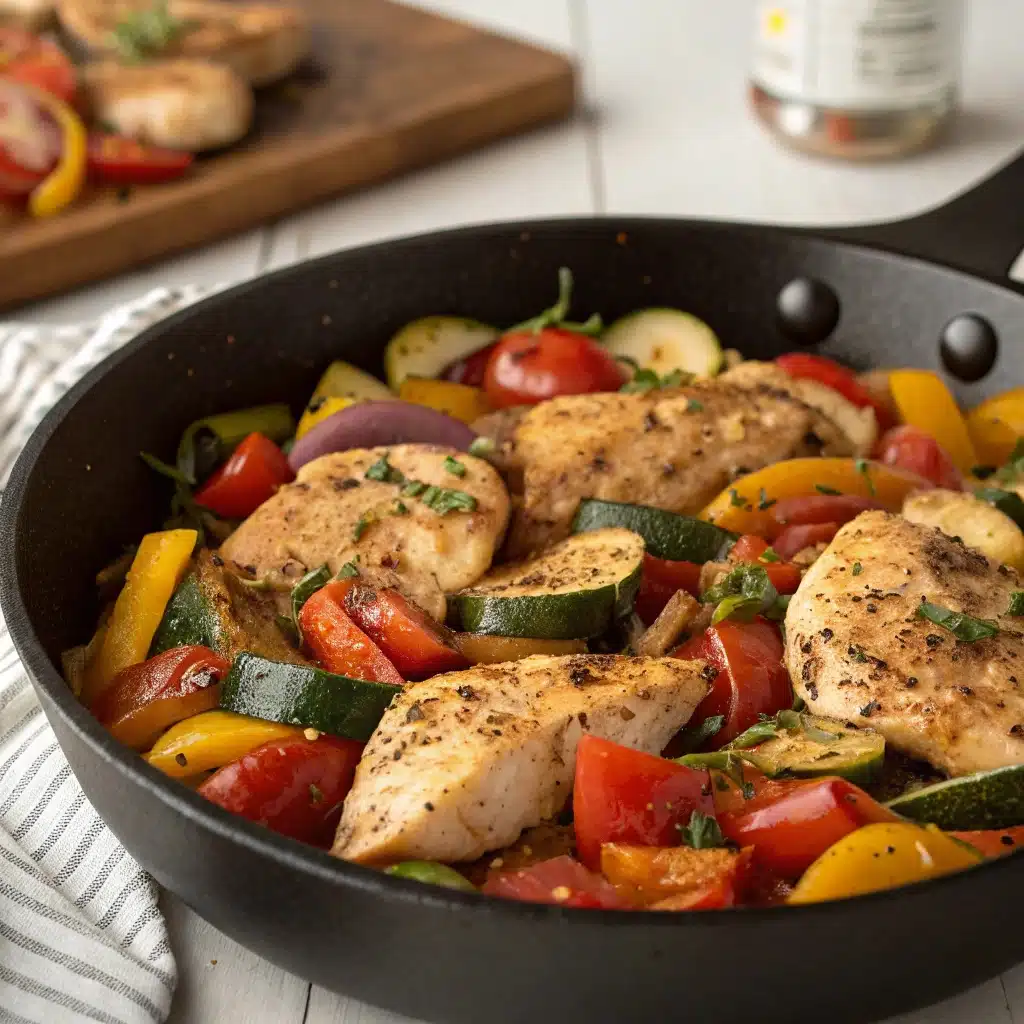 Home page 5 Mediterranean Chicken Skillet