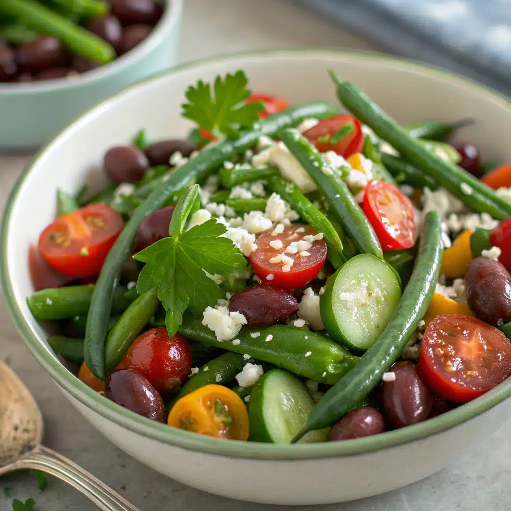 Home page 8 mediterranean green bean salad