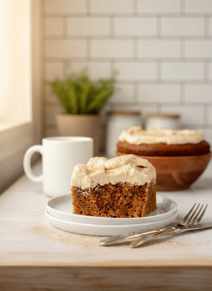 Pumpkin Spice Latte Cake 2 Pumpkin Spice Latte Cake: Autumn Coffee Layer Cake