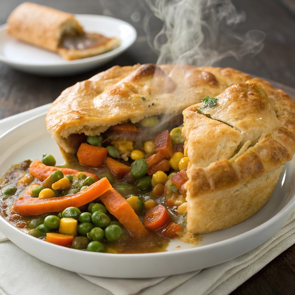 Vegetarian Thanksgiving Recipes 5 vegetable pot pie - Vegetarian Thanksgiving Recipes
