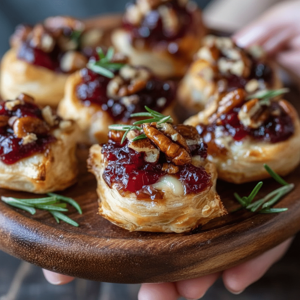 Home page 8 Baked Cranberry Brie Bites Recipe – Easy 25min Appetizer