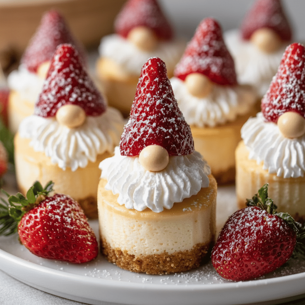 Home page 7 EASY GNOME MINI CHEESECAKES RECIPE